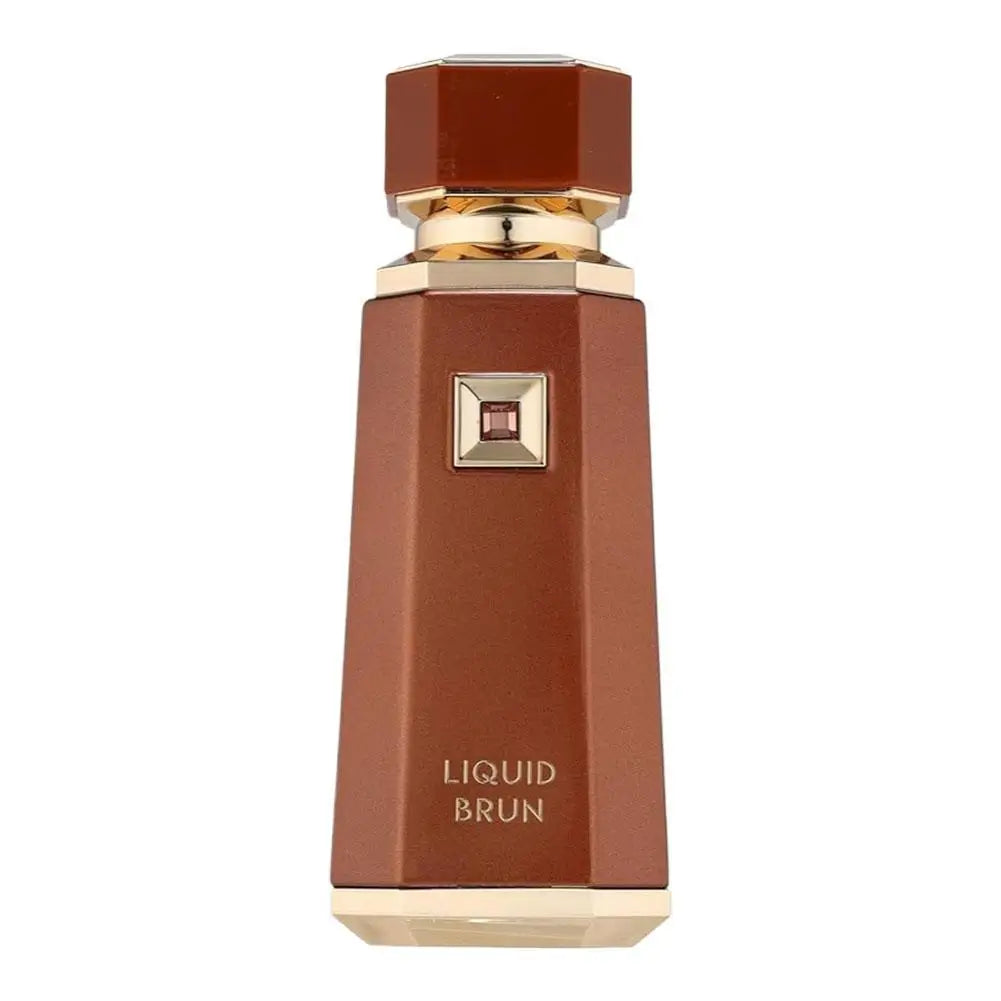French Avenue Liquid Brun Mens Perfume 100Ml Amber Vanilla Citrus Cinnamon Woody Musk Fragrance 12 Hour Long Lasting